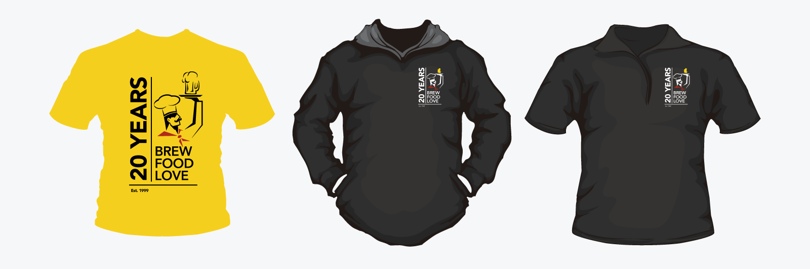 Brewbakers Brewing Company Anniversary Shirts