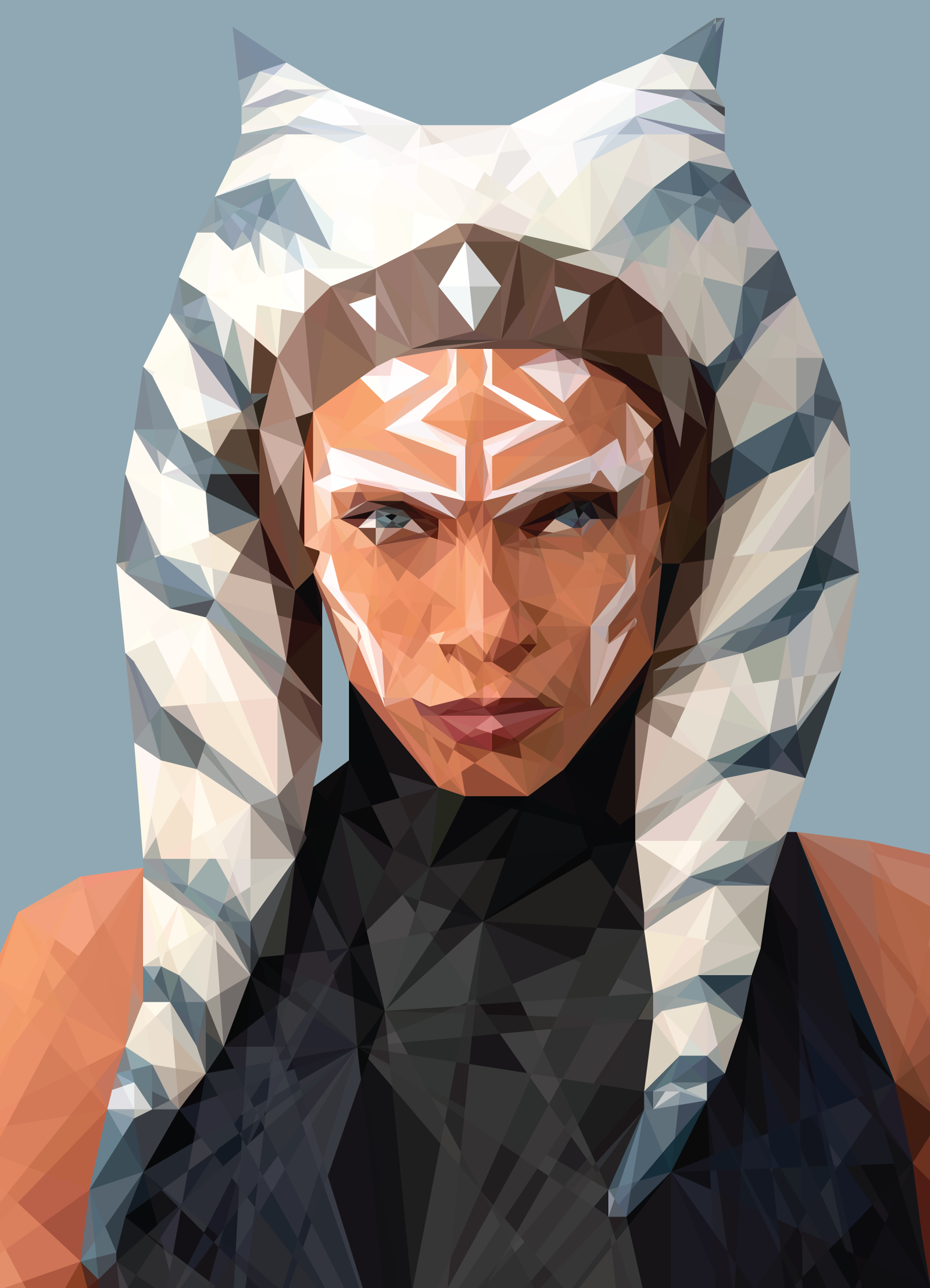 Low Poly Ahsoka Tano